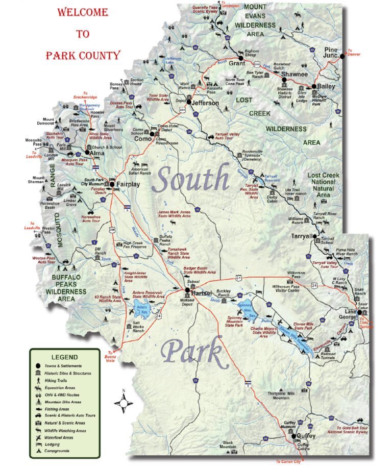 Park county map server